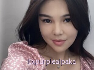 Expurplealpaka